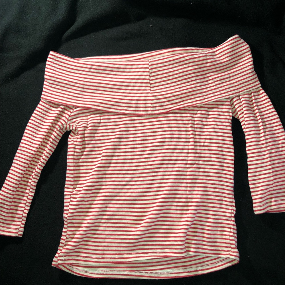 Cropped Off the Shoulder Top - Picture 5 of 5